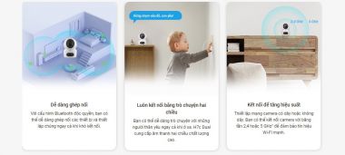 Camera 2 mắt EZVIZ H7c Wi-Fi quay quét có ống kính kép