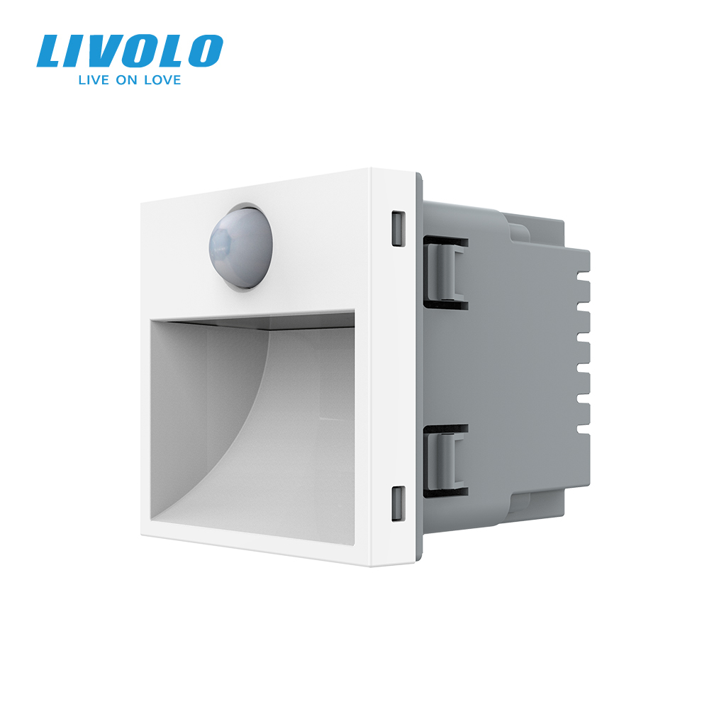 Đèn cảm biến chuyển động cầu thang âm tường Livolo VL-FCL-2WP