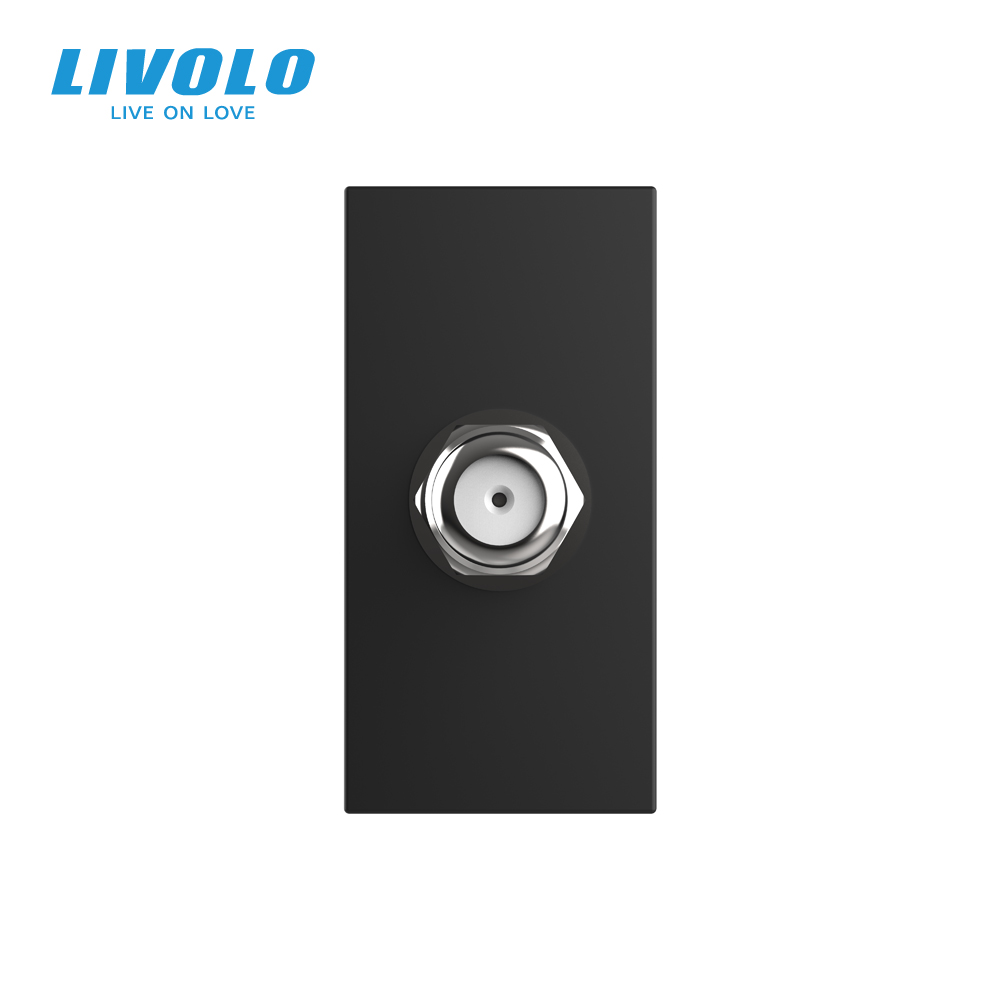 Ổ cắm cáp quang Livolo VL-FCSL-1WP 