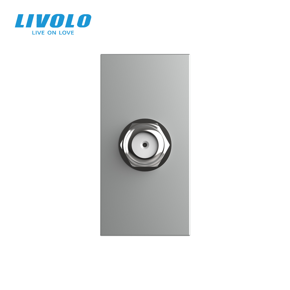 Ổ cắm cáp quang Livolo VL-FCSL-1WP