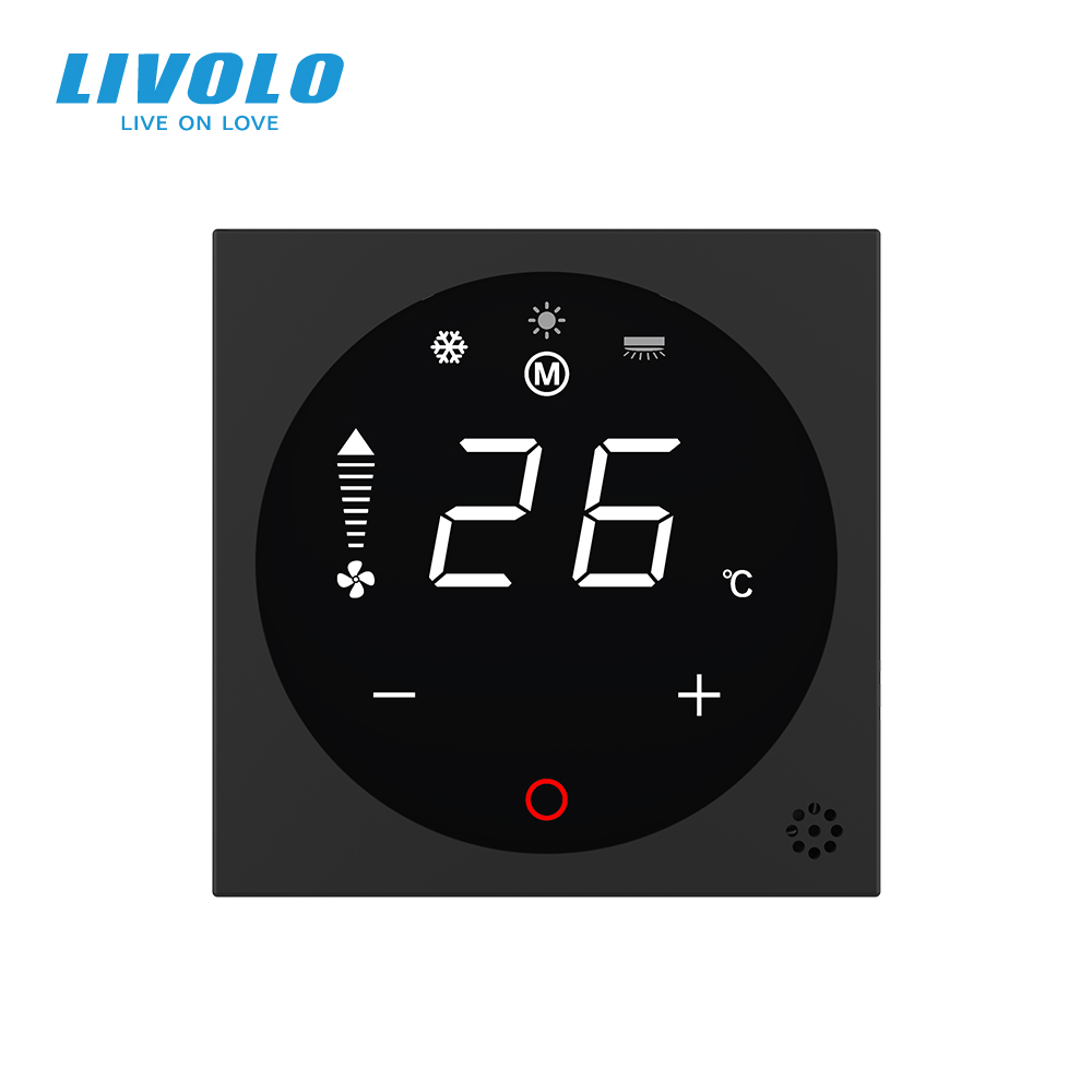 Bộ điều khiển máy lạnh mát và thông gió Livolo-VL-FCA-2W